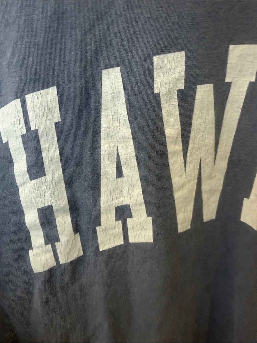 Brandy Melville Soft Faded Blue Crew Tee - Picture 4 of 4
